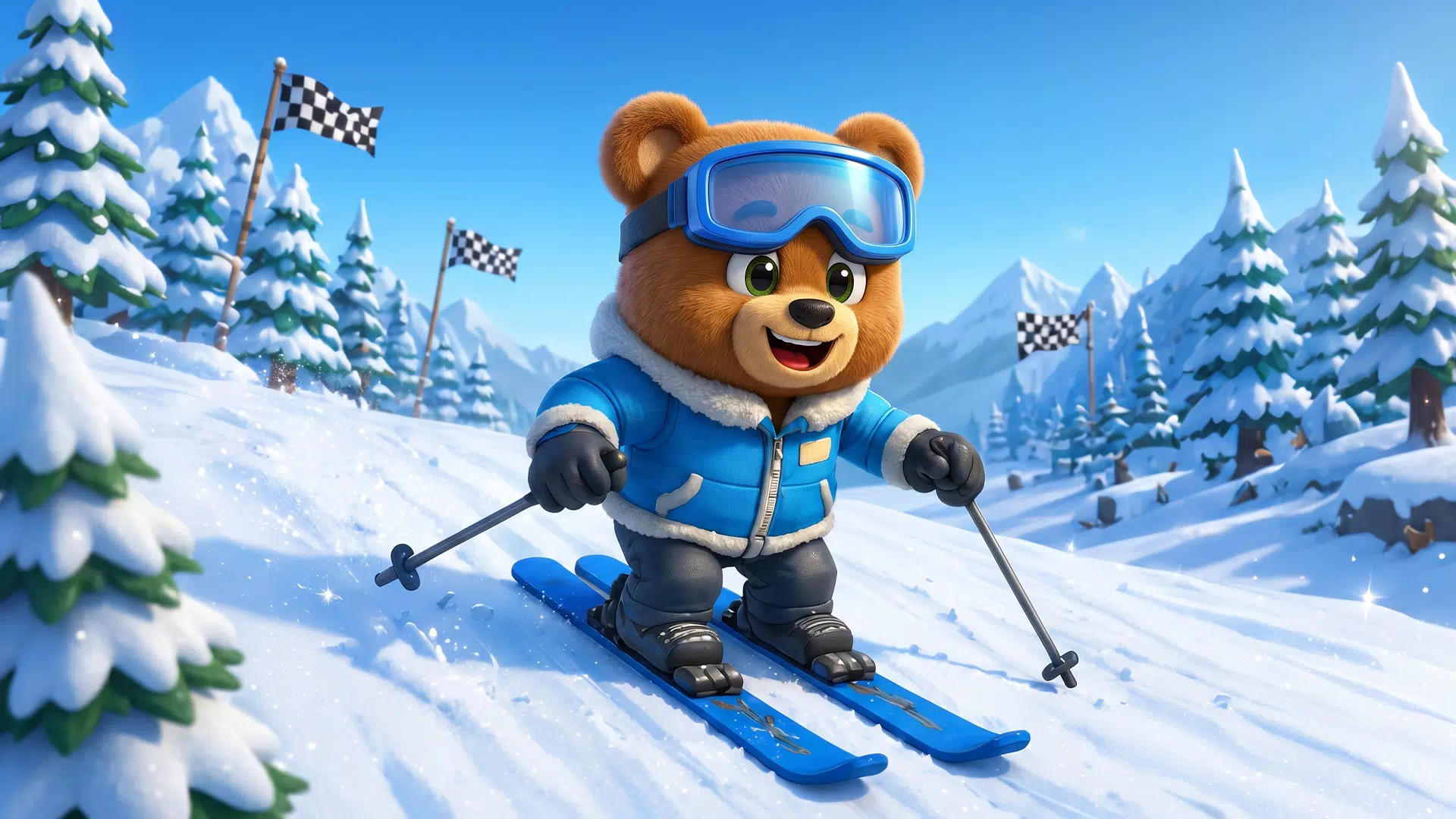 Jumping Bear World 3D Screenshot3