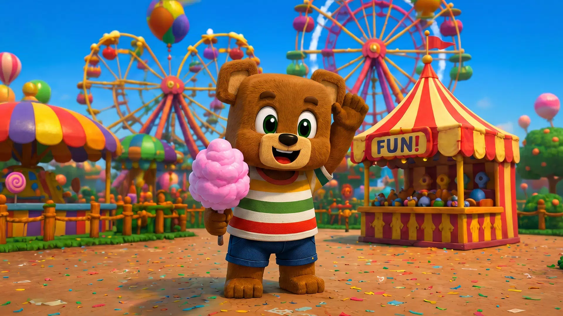 Jumping Bear World 3D Screenshot5