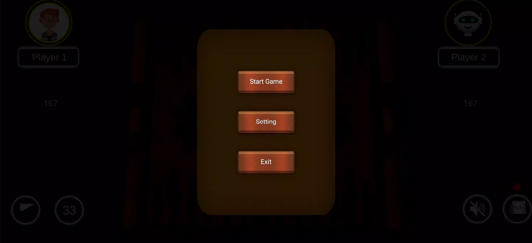 Board game - Wooden backgammon Screenshot1