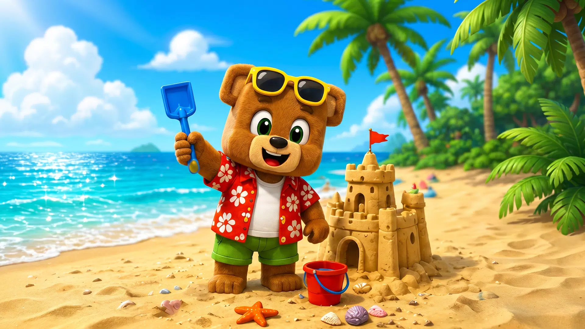 Jumping Bear World 3D Screenshot1