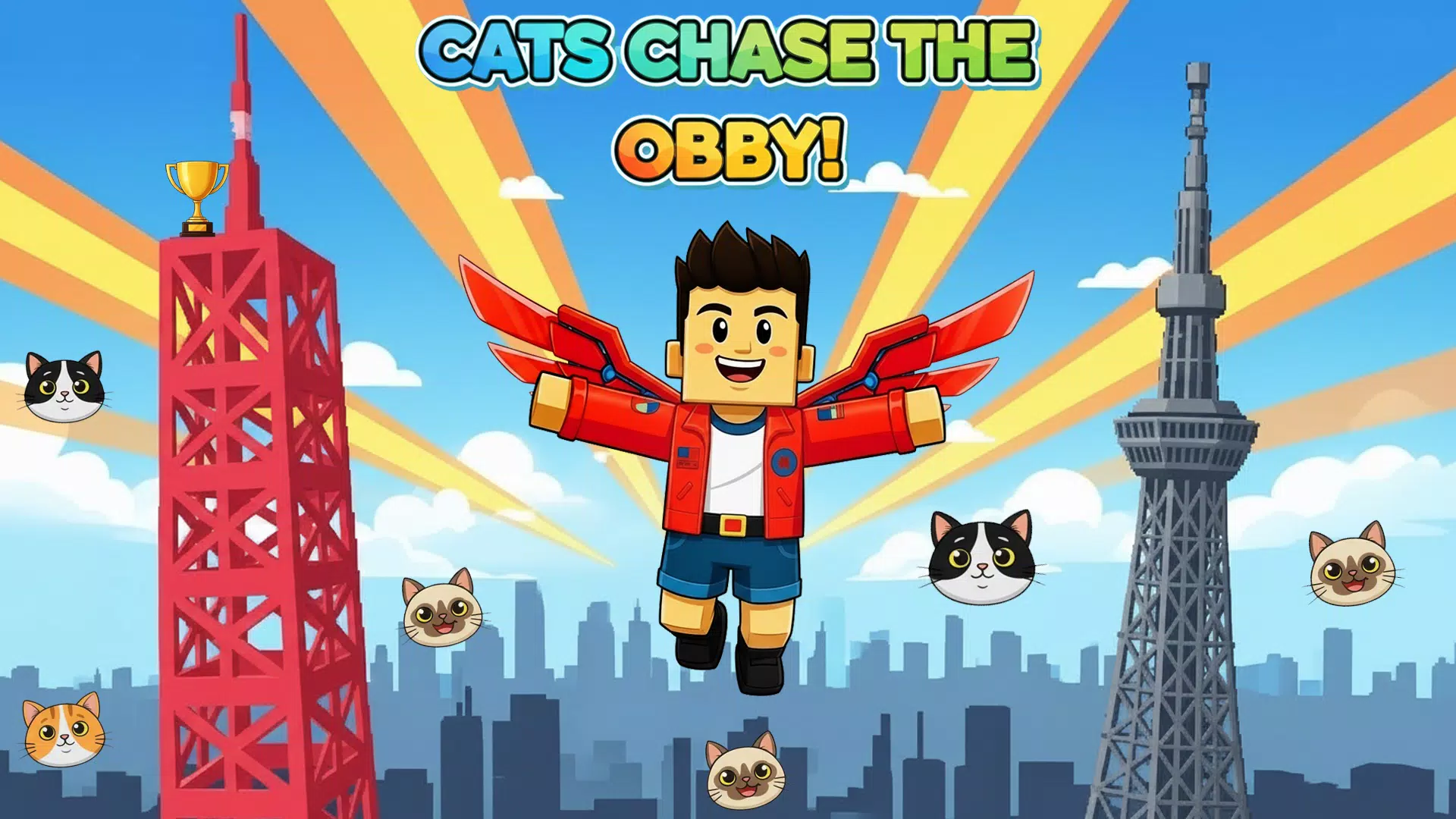 Obby Climb Jump Tower Game Screenshot1