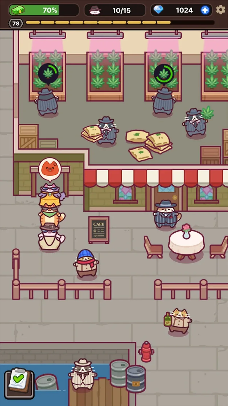 Cat Mafia : Idle Tycoon Games Screenshot3