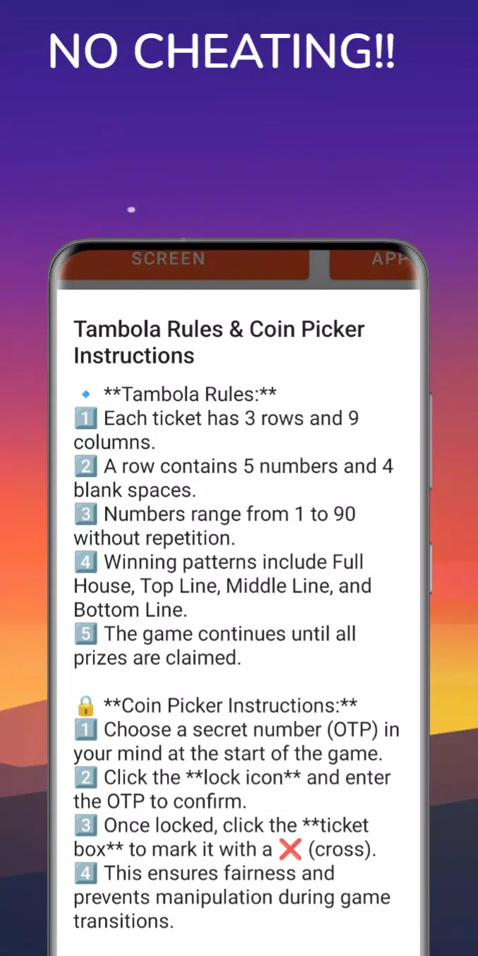 Tambola Housie - Coin Picker Screenshot6