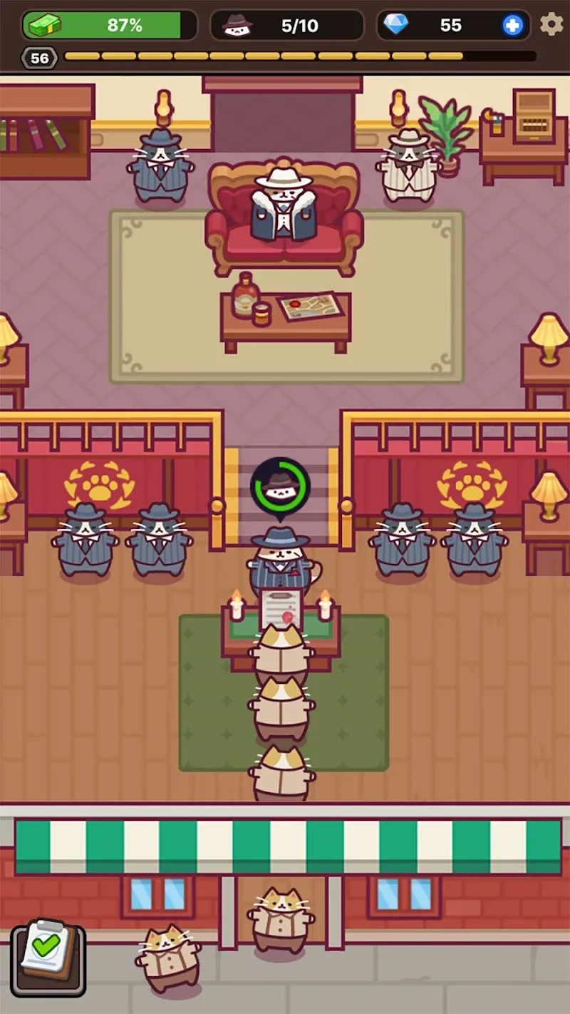 Cat Mafia : Idle Tycoon Games Screenshot1