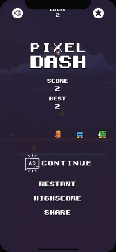 Pixel Dash Art Screenshot1