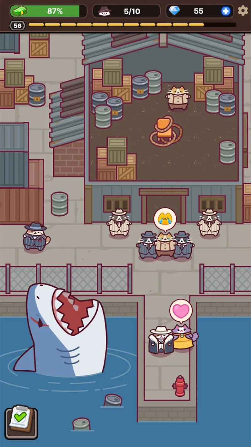 Cat Mafia : Idle Tycoon Games Screenshot4