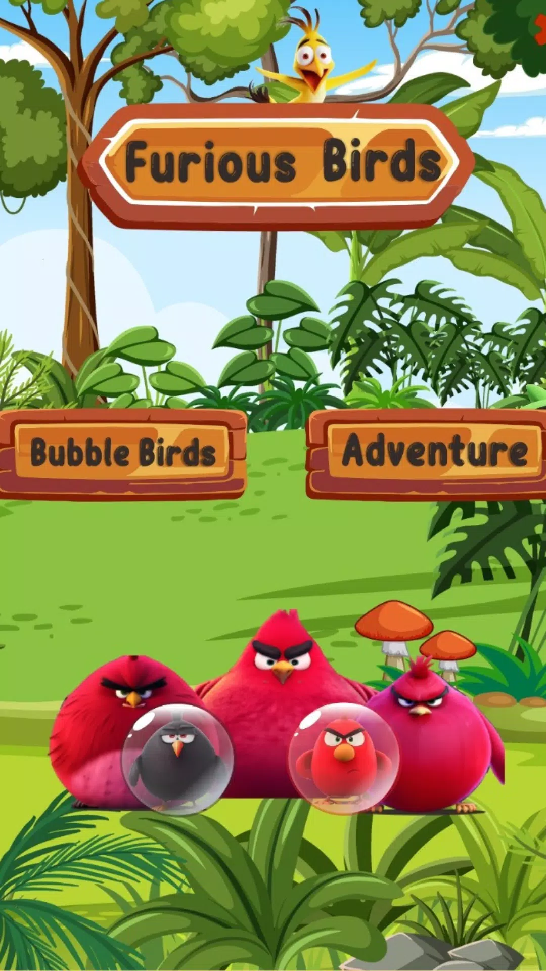 Furious Birds : Hero Saga Screenshot1