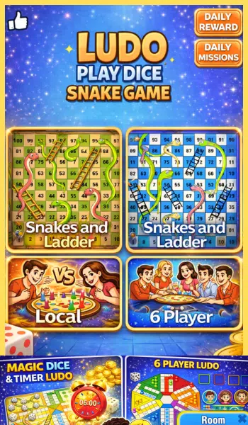 Ludo Play Dice Snake Game fun Screenshot5