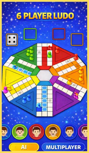 Ludo Play Dice Snake Game fun Screenshot4