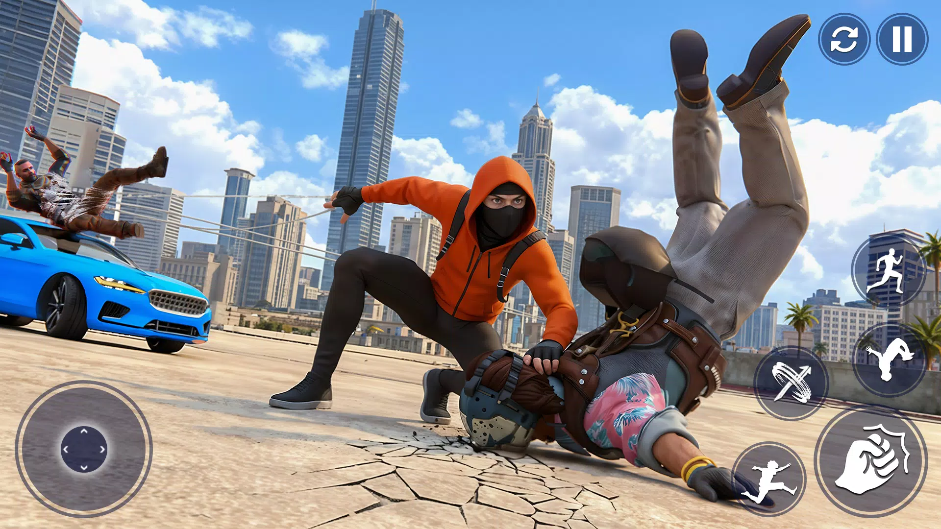 Flying Spider Hero City Action Screenshot4