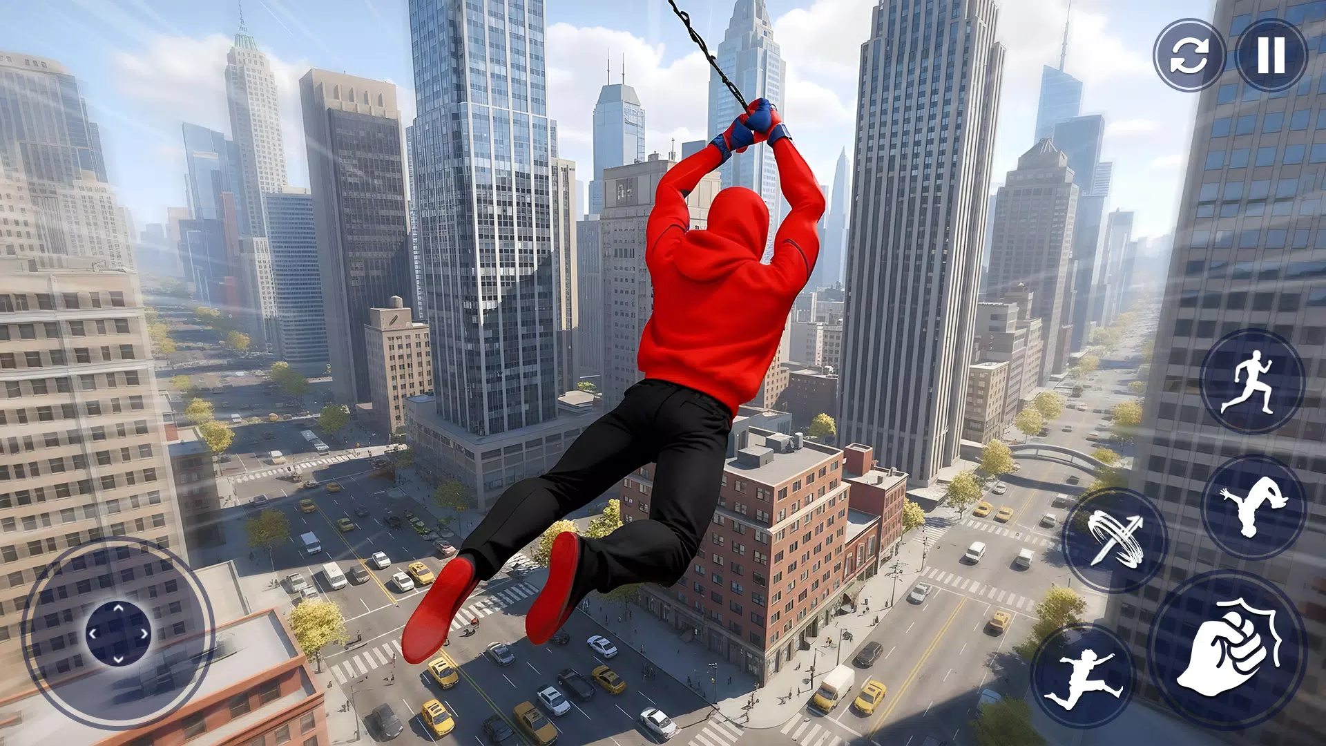 Flying Spider Hero City Action Screenshot2