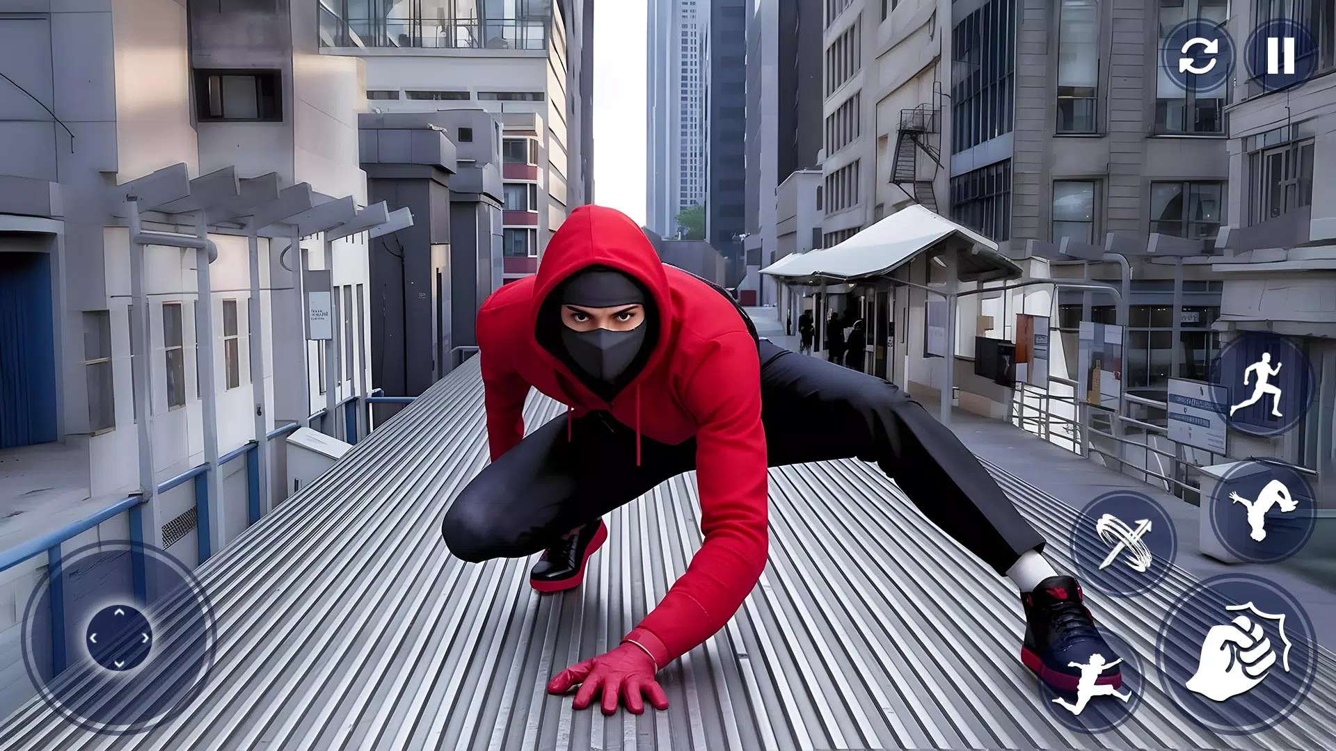Flying Spider Hero City Action Screenshot5