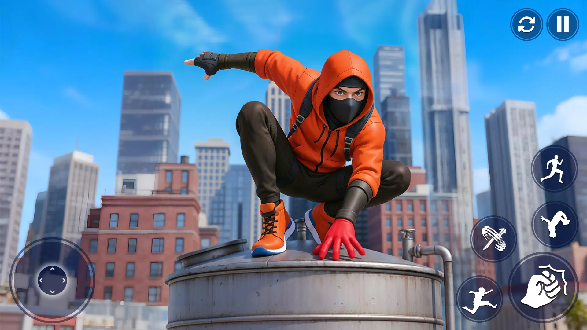 Flying Spider Hero City Action Screenshot6