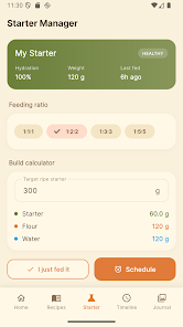 Sourdough Calculator & Journal Screenshot6