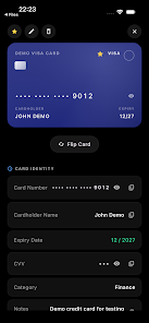 CardVault: Card Manager Screenshot2