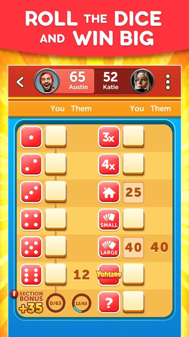 Yahtzee® With Buddies Dice Fun Screenshot1