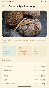 Sourdough Calculator & Journal Screenshot3