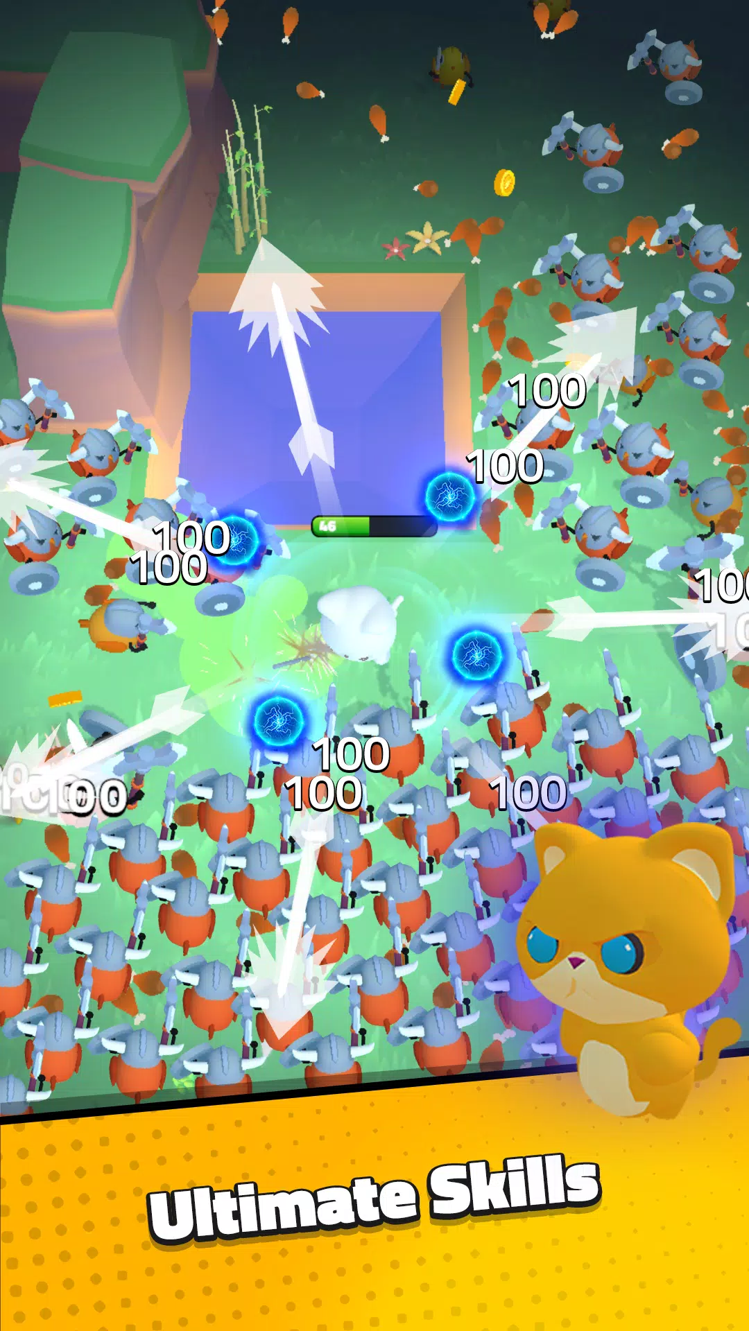 Survivor Cat: Chicken Invaders Screenshot5
