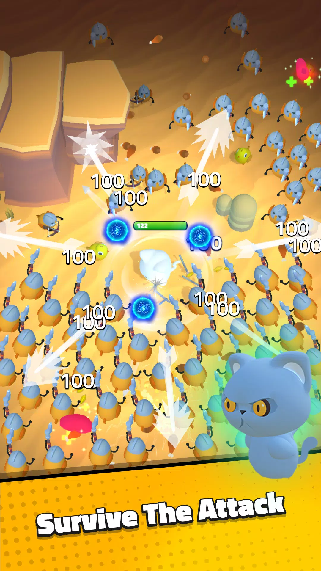 Survivor Cat: Chicken Invaders Screenshot6