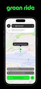 Green Ride – Taxi & Delivery Screenshot3