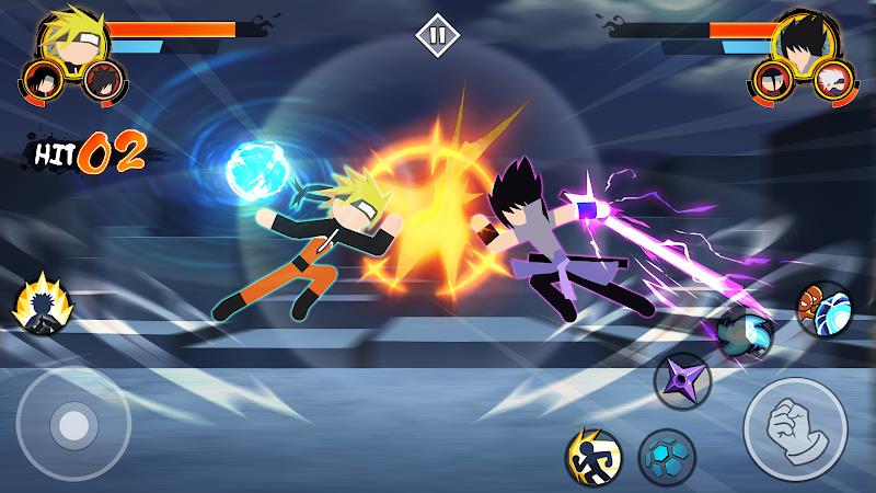 Stickman Ninja 3v3 Battle Screenshot1
