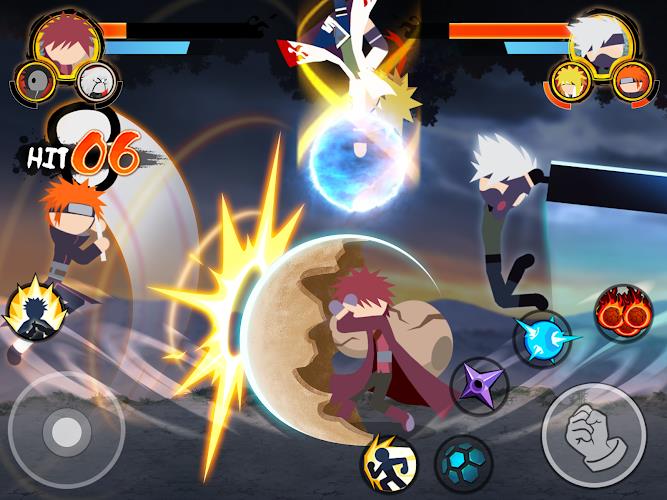 Stickman Ninja 3v3 Battle Screenshot14