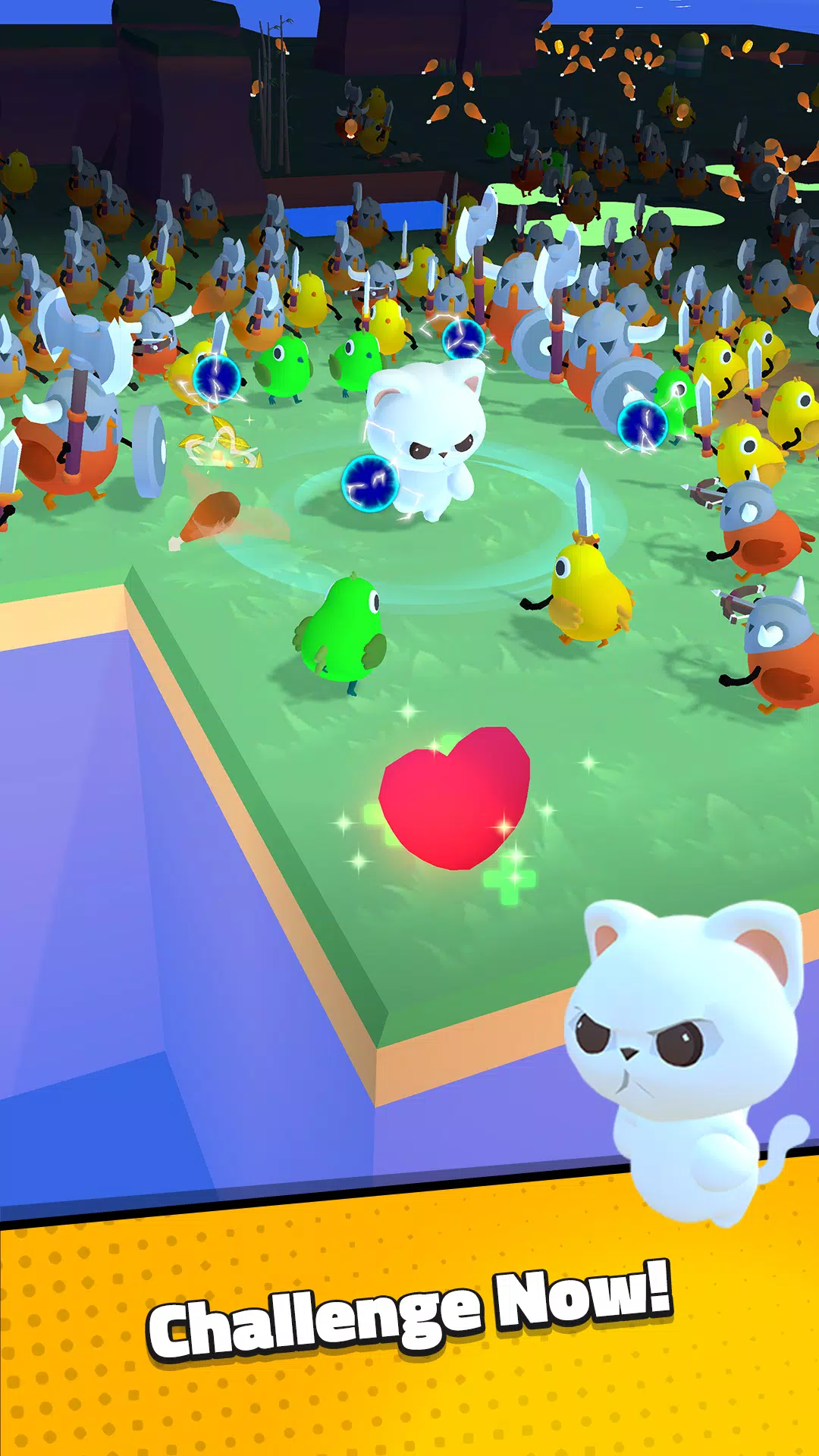 Survivor Cat: Chicken Invaders Screenshot1