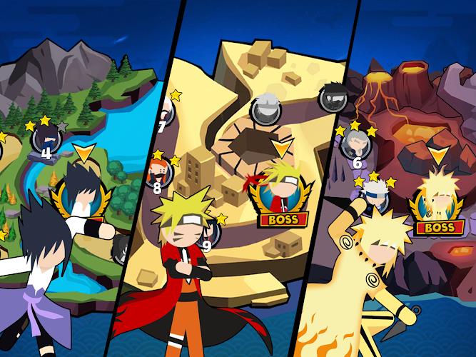 Stickman Ninja 3v3 Battle Screenshot15