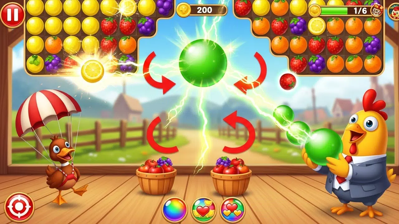 Farm Fruits Bubble Shooter Screenshot5