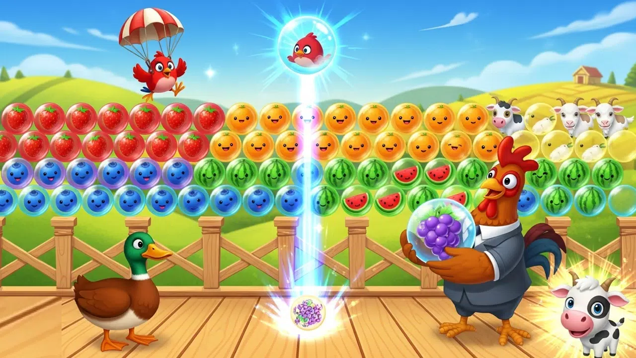 Farm Fruits Bubble Shooter Screenshot1