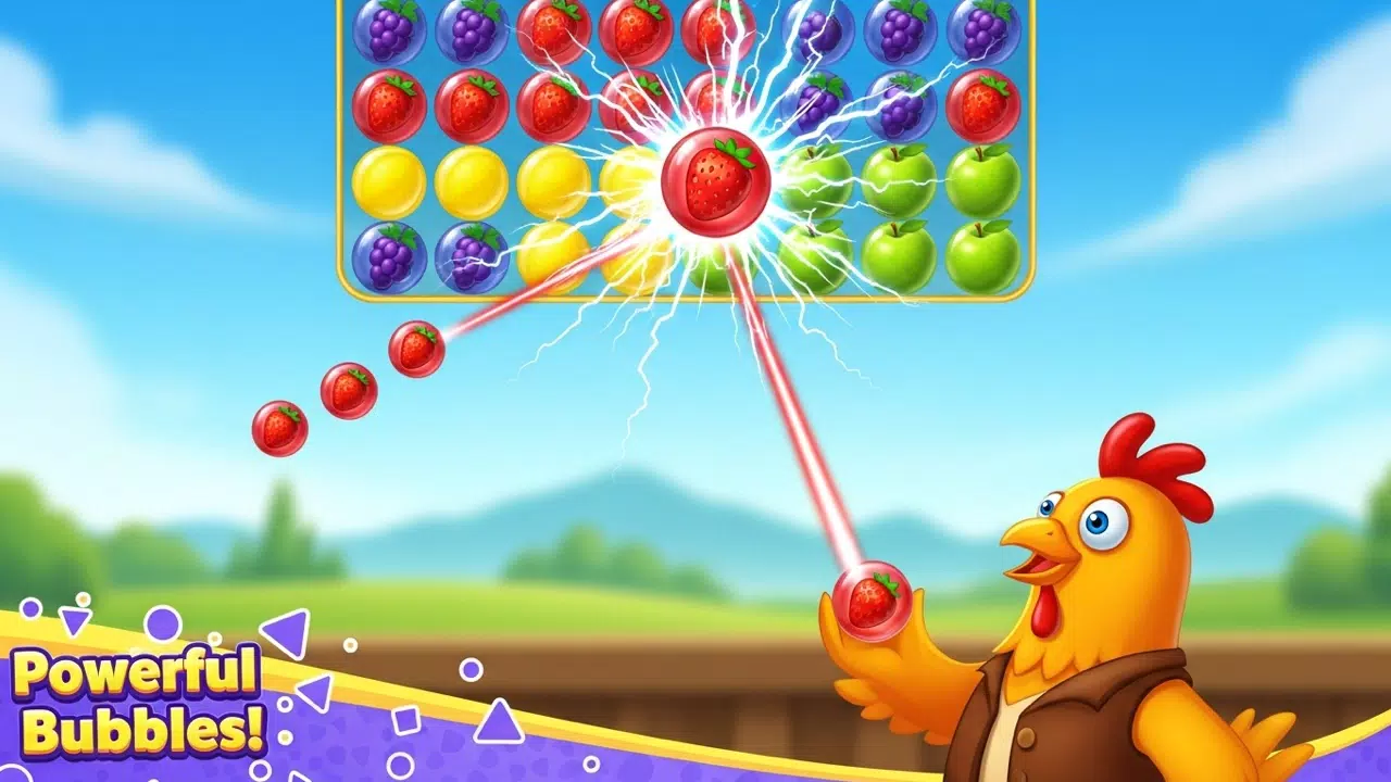 Farm Fruits Bubble Shooter Screenshot3