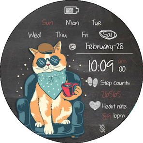 BFF146- Blackboard Art Cat Screenshot11