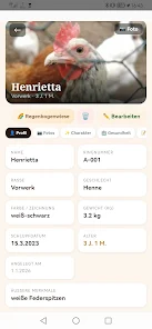 Tierbuch Hühner Screenshot2