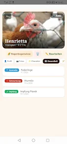 Tierbuch Hühner Screenshot3
