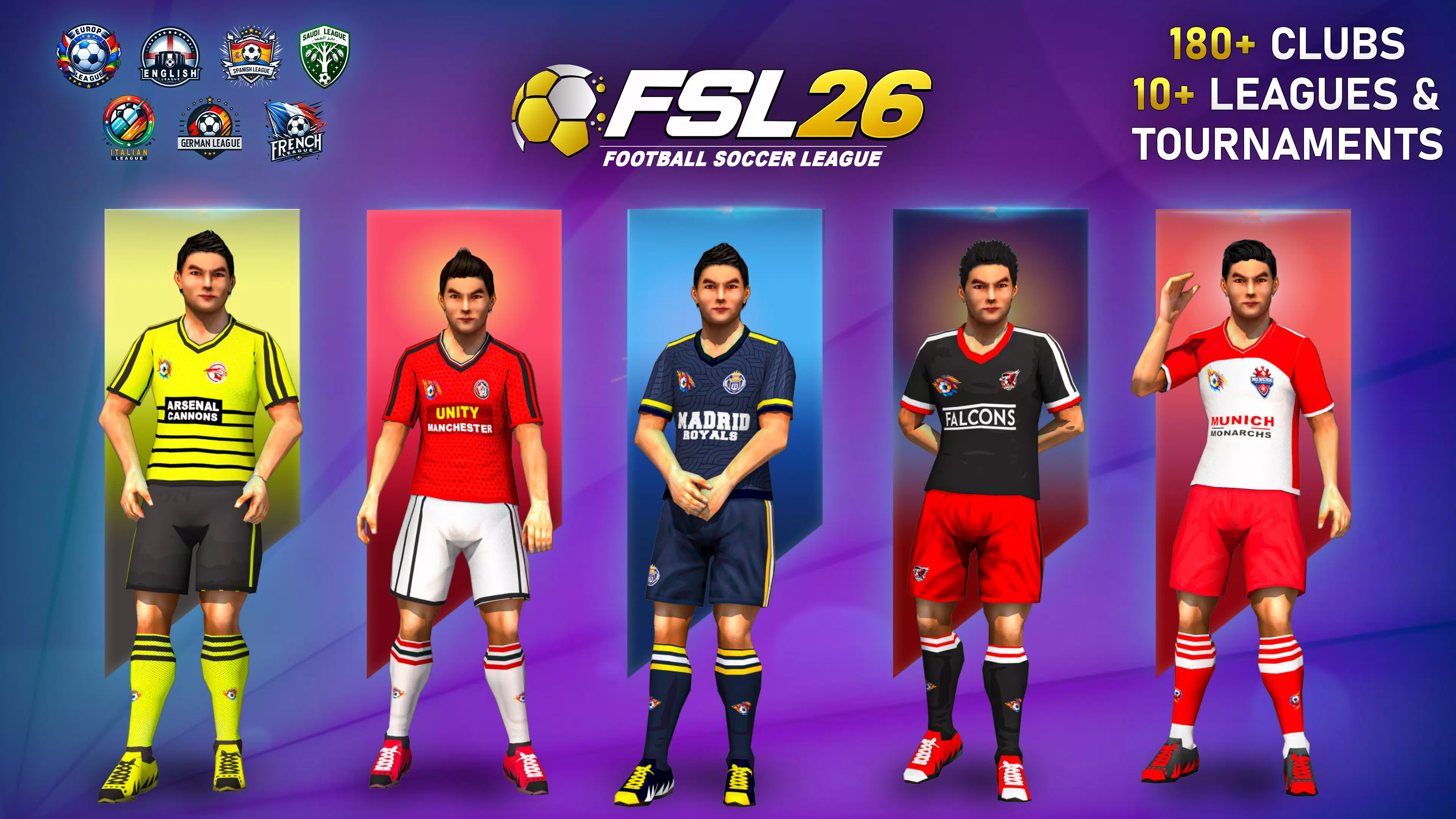 FSL26: Soccer League Game 2026 Screenshot5