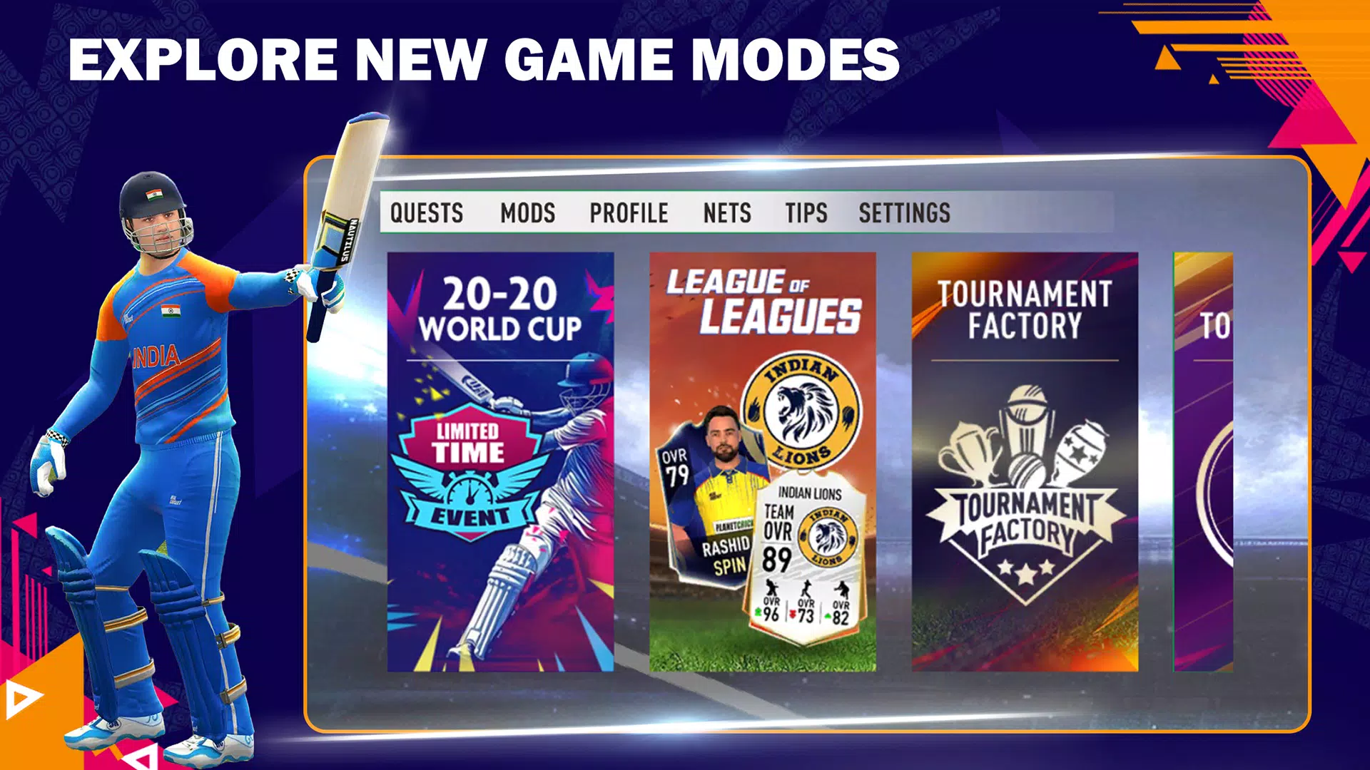 Real Cricket™ Swipe Screenshot3