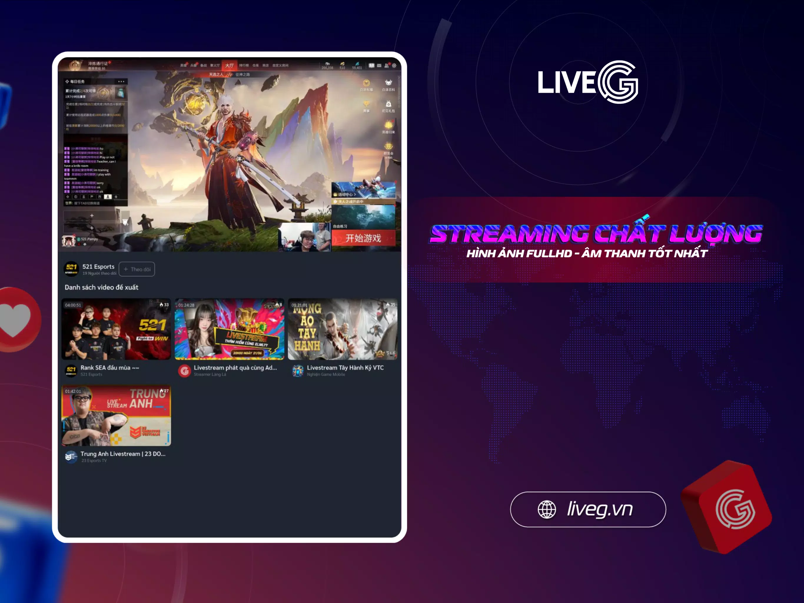 LiveG - VTC Esports Screenshot6