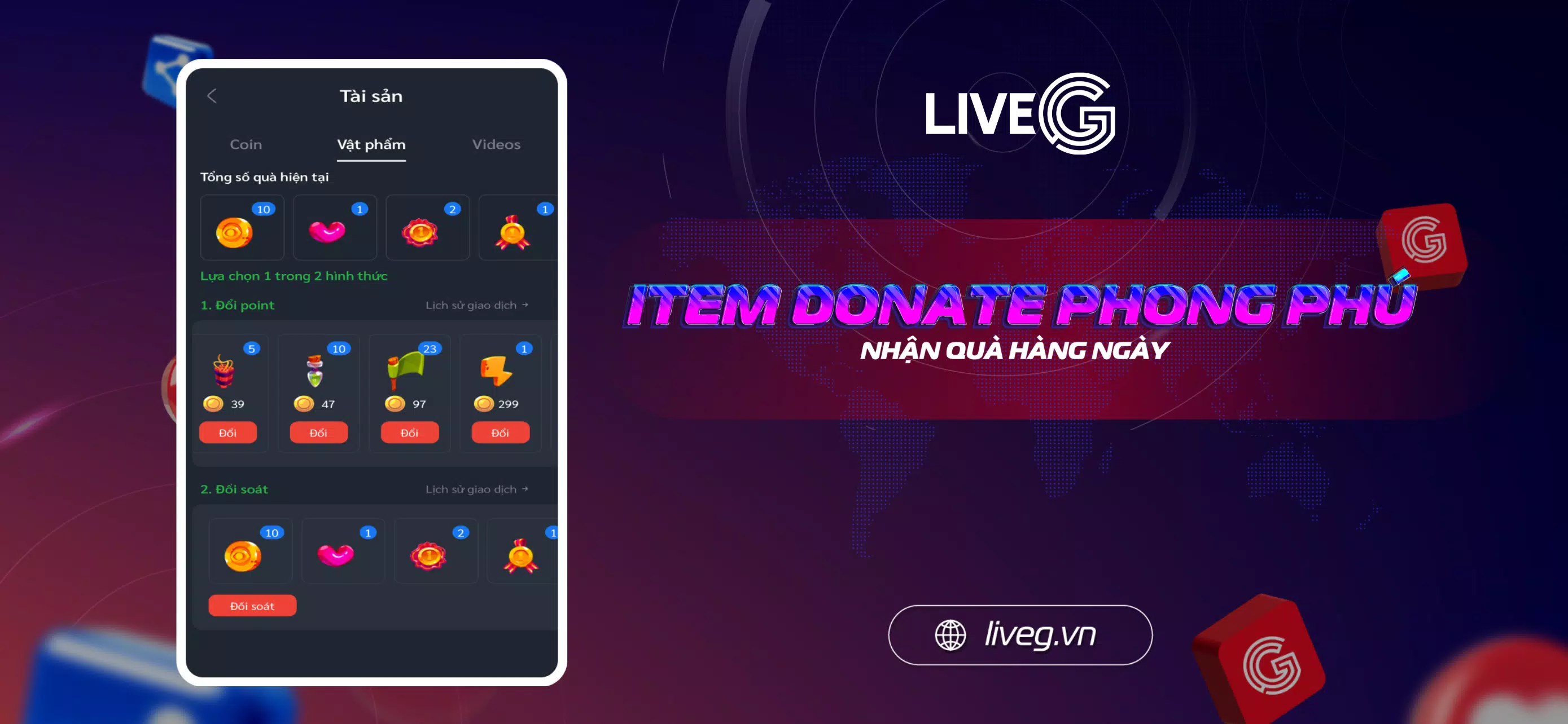 LiveG - VTC Esports Screenshot3