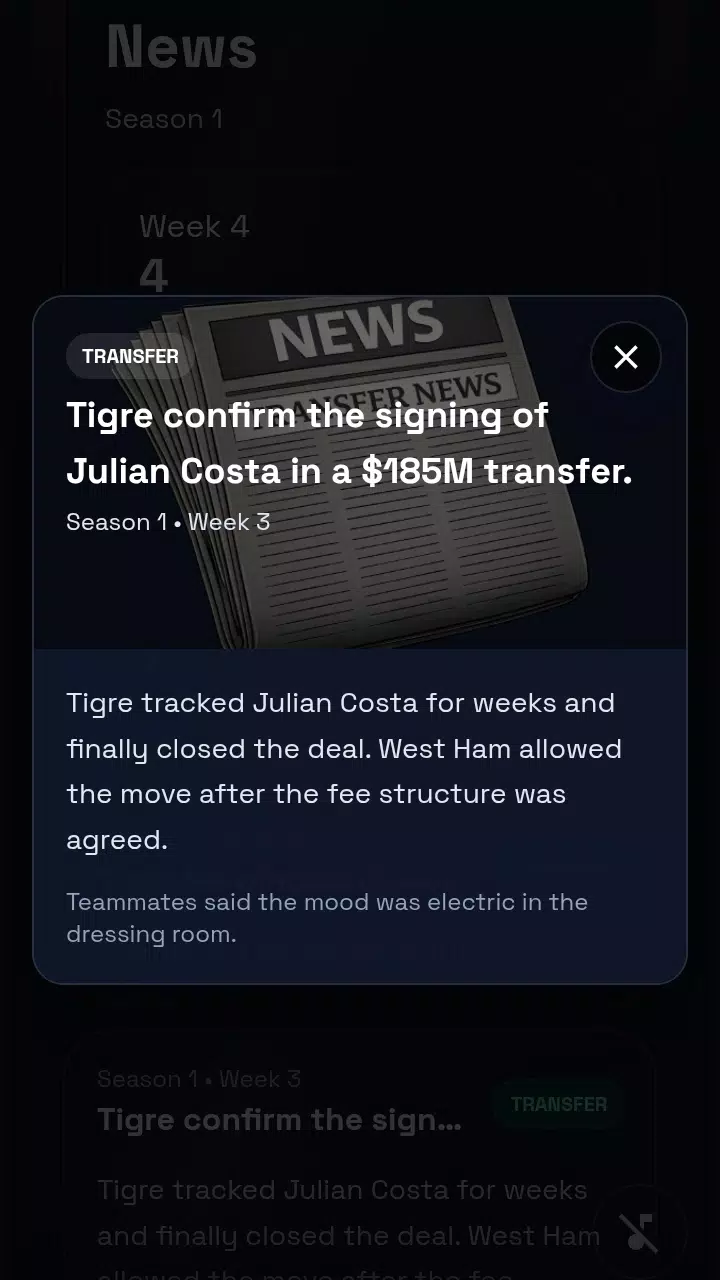 FOOTBALL CAREER 2026 Screenshot2
