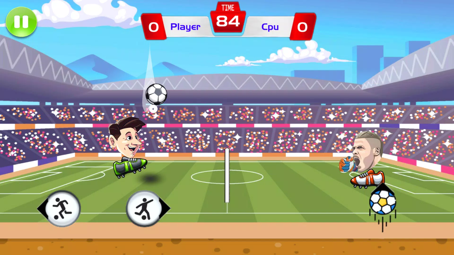 Super Ball Head Soccer Stars Screenshot8