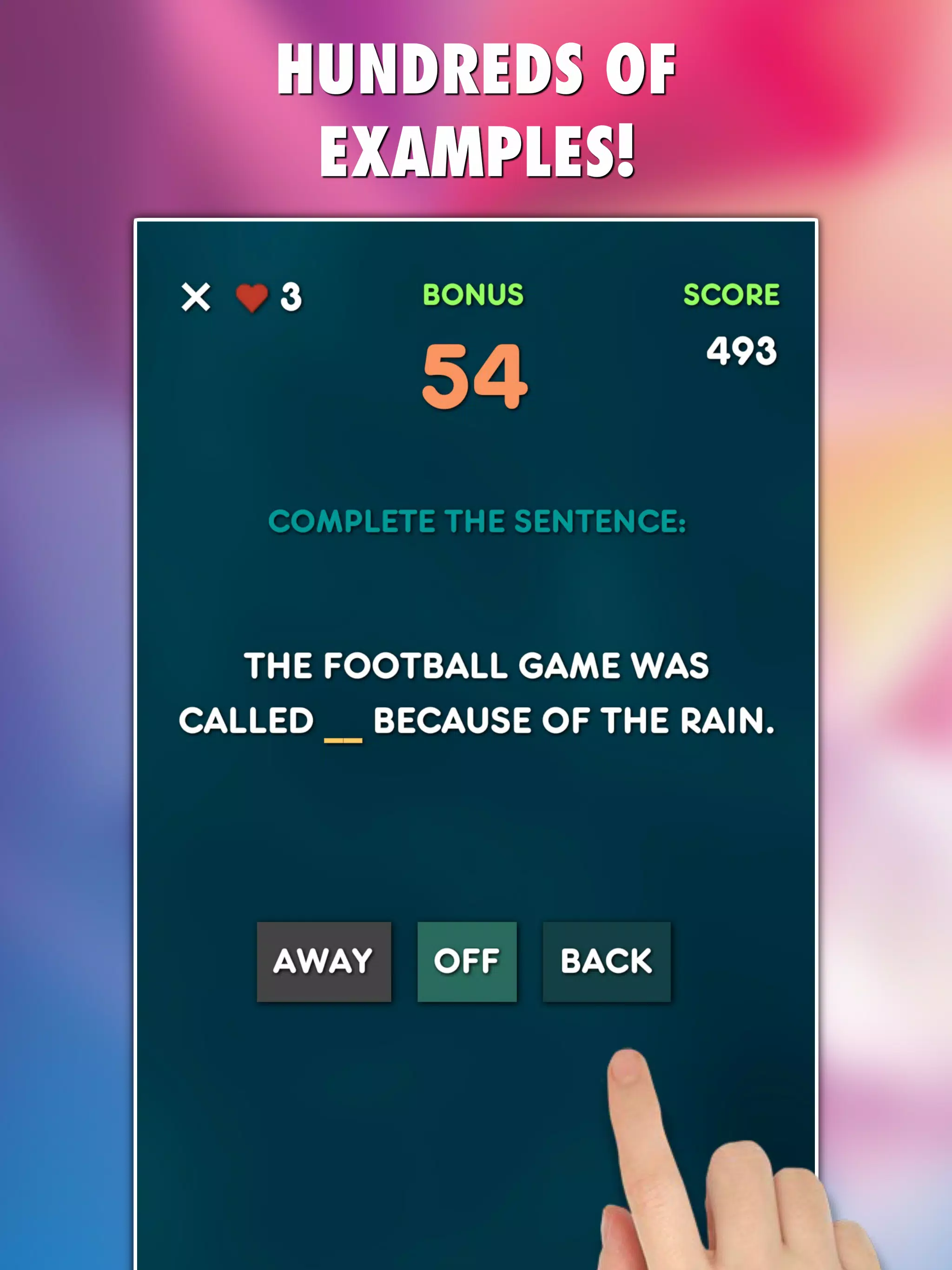Phrasal Verbs Grammar Test Screenshot8