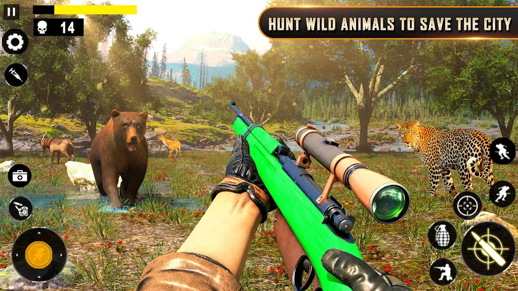 Wild Animal Hunting Games 3D Screenshot3