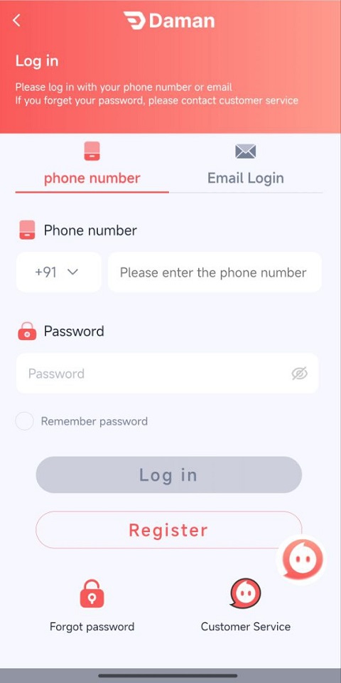 Aviator Register Login Screenshot5