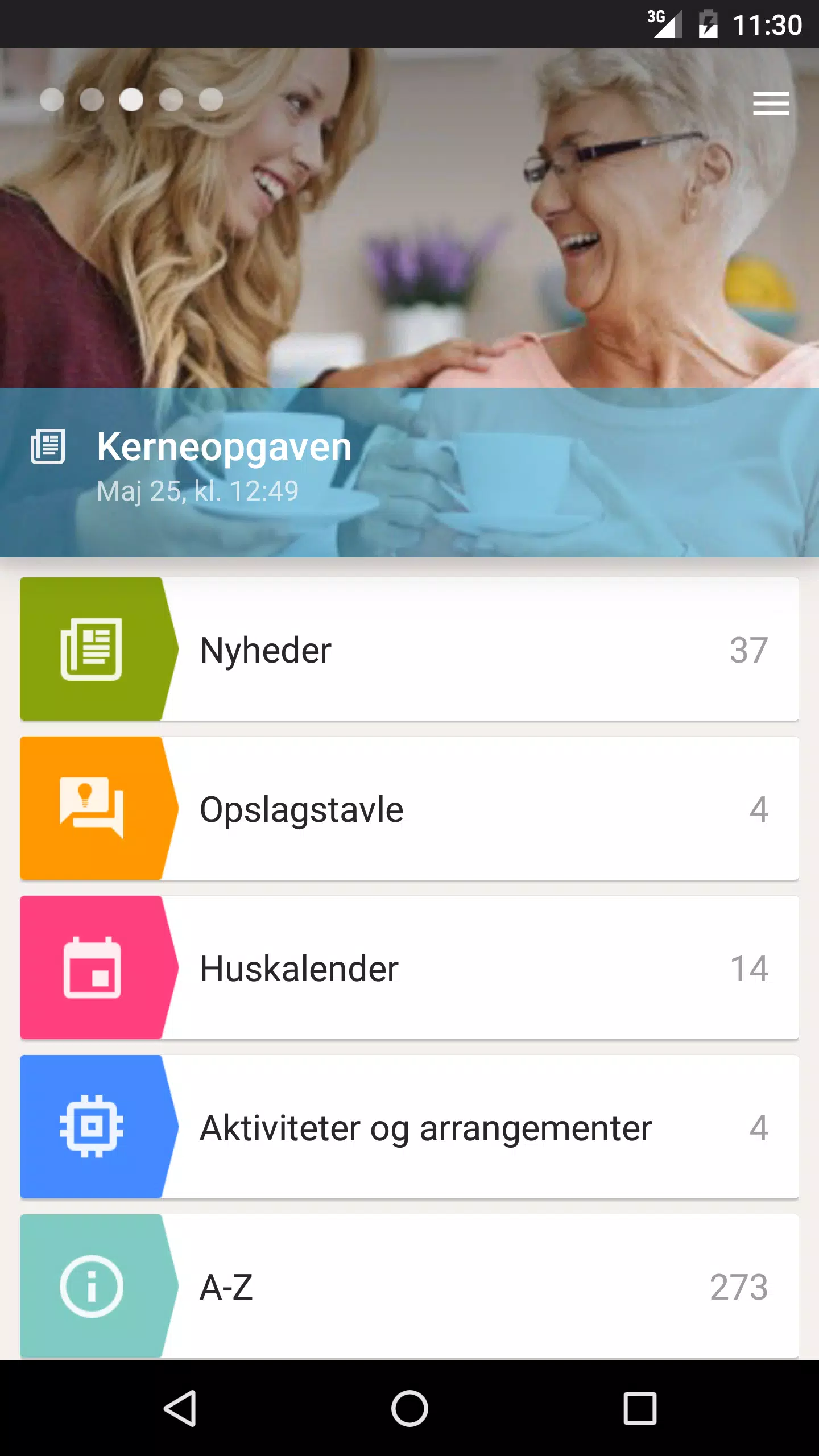 Billund Kommune Ældreområdet+ Screenshot1