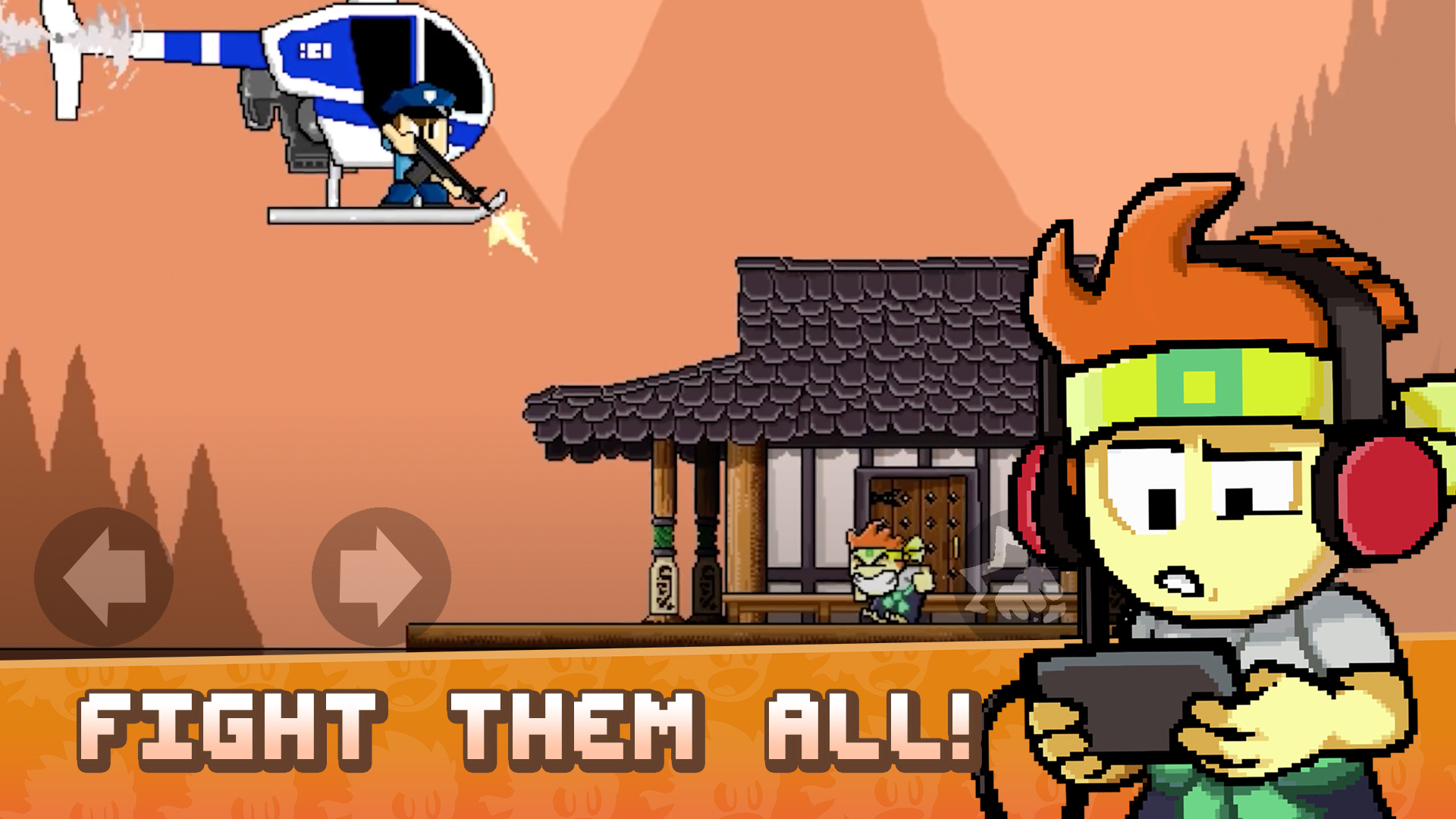 Dan the Man: Action Platformer Screenshot1