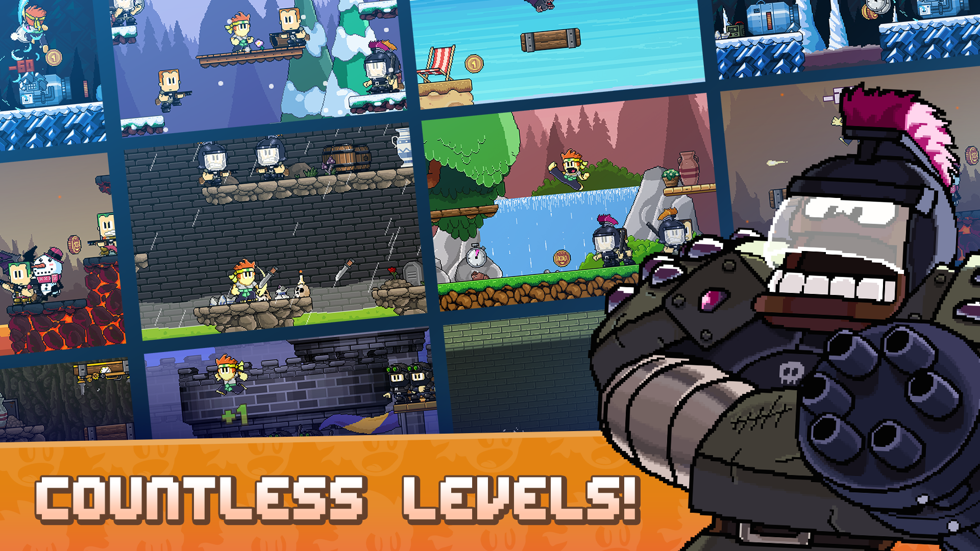 Dan the Man: Action Platformer Screenshot2