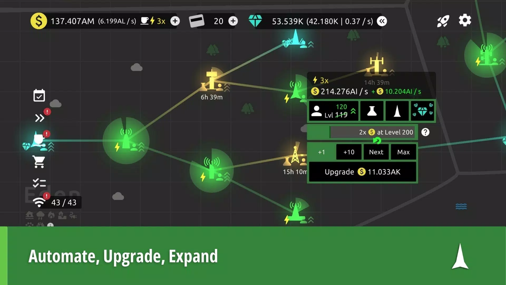 Idle Networks Screenshot1