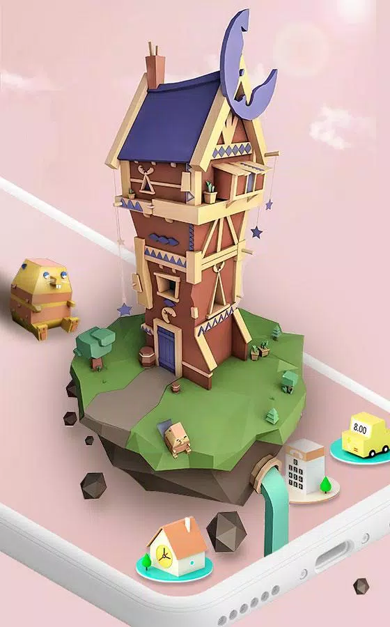 Magic town theme for galaxy m3 Screenshot1