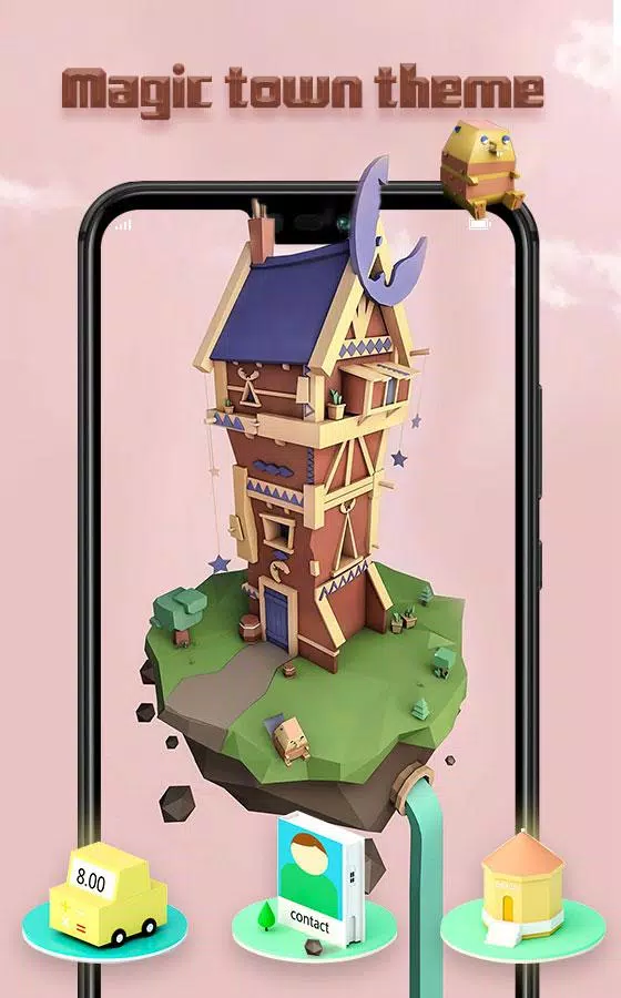Magic town theme for galaxy m3 Screenshot3