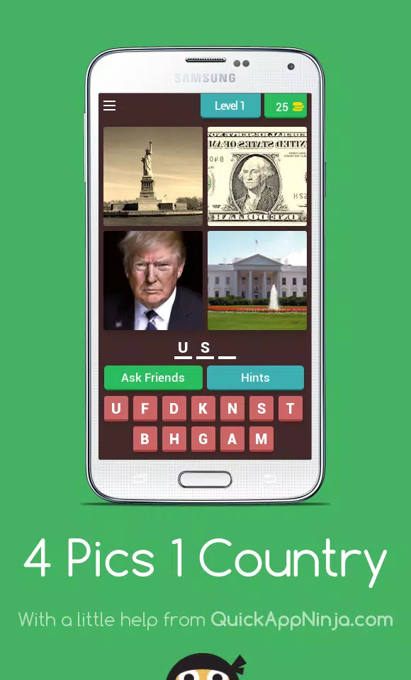 4 Pics 1 Country Screenshot2
